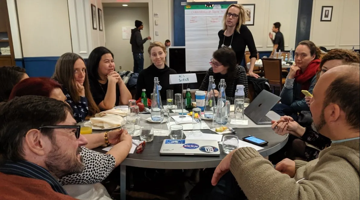 Scientists, students and faculty from around Columbia discuss arts and communication